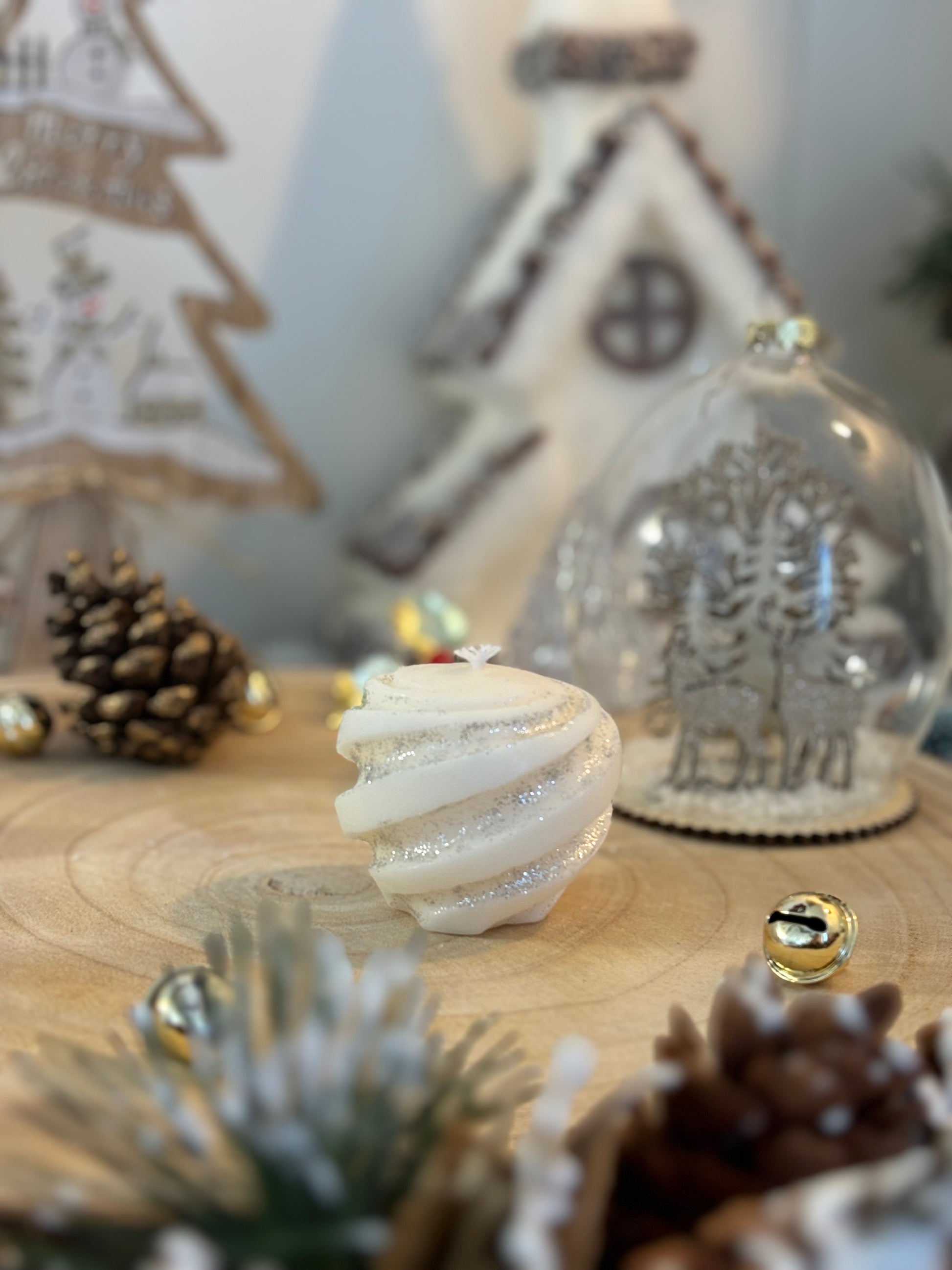 BOULE DE NOËL SPIRALE - Dulcezza Di Mamò